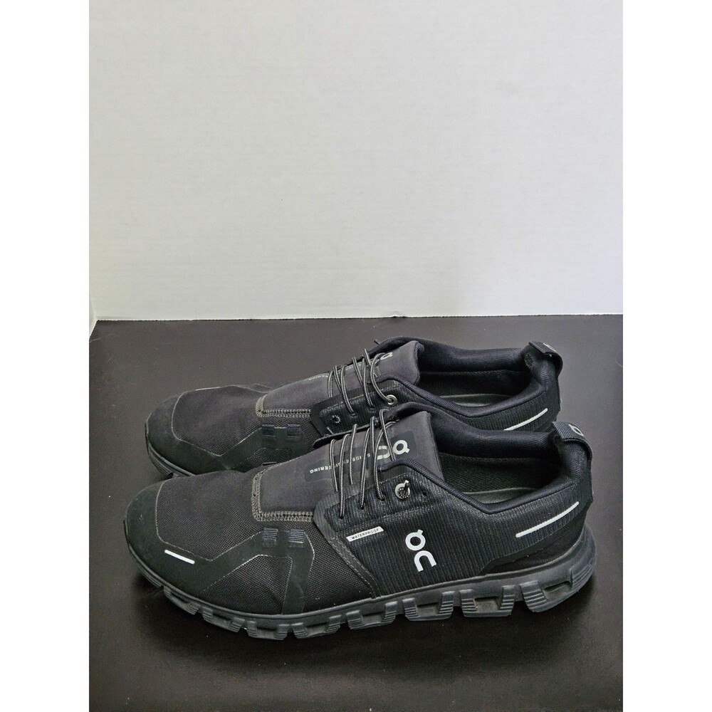 Size 10.5 - ON Cloud 5 Waterproof All Black